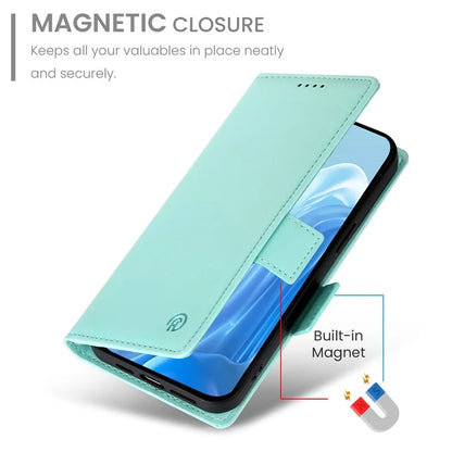 DF-010 For Samsung Galaxy M35 5G Stand Case PU Leather Wallet Phone Cover