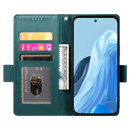 DF-010 For Samsung Galaxy M35 5G Stand Case PU Leather Wallet Phone Cover