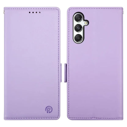DF-010 For Samsung Galaxy M35 5G Stand Case PU Leather Wallet Phone Cover