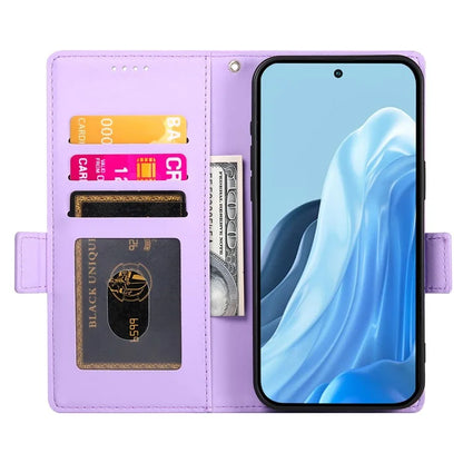 DF-010 For Samsung Galaxy M35 5G Stand Case PU Leather Wallet Phone Cover