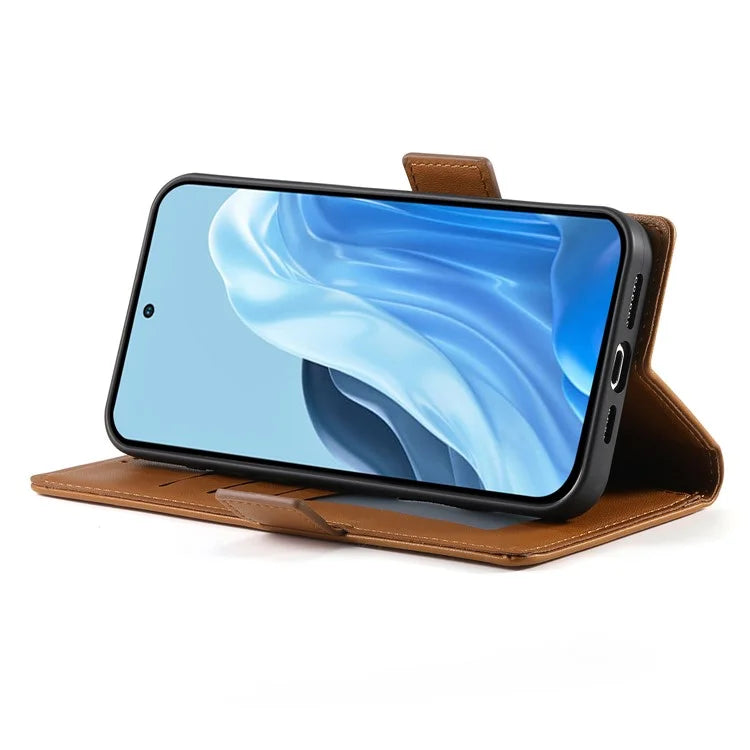 DF-010 For Samsung Galaxy M35 5G Stand Case PU Leather Wallet Phone Cover