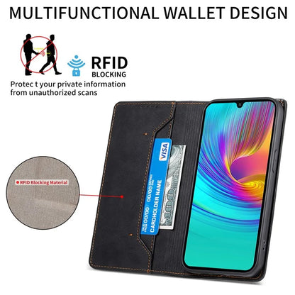 DF-05 For Samsung Galaxy A16 5G Wallet Case RFID Blocking PU Leather Phone Cover