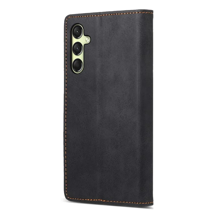 DF-05 For Samsung Galaxy A16 5G Wallet Case RFID Blocking PU Leather Phone Cover