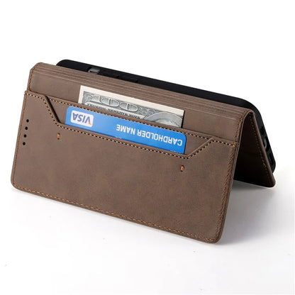 DF-05 For Samsung Galaxy A16 5G Wallet Case RFID Blocking PU Leather Phone Cover