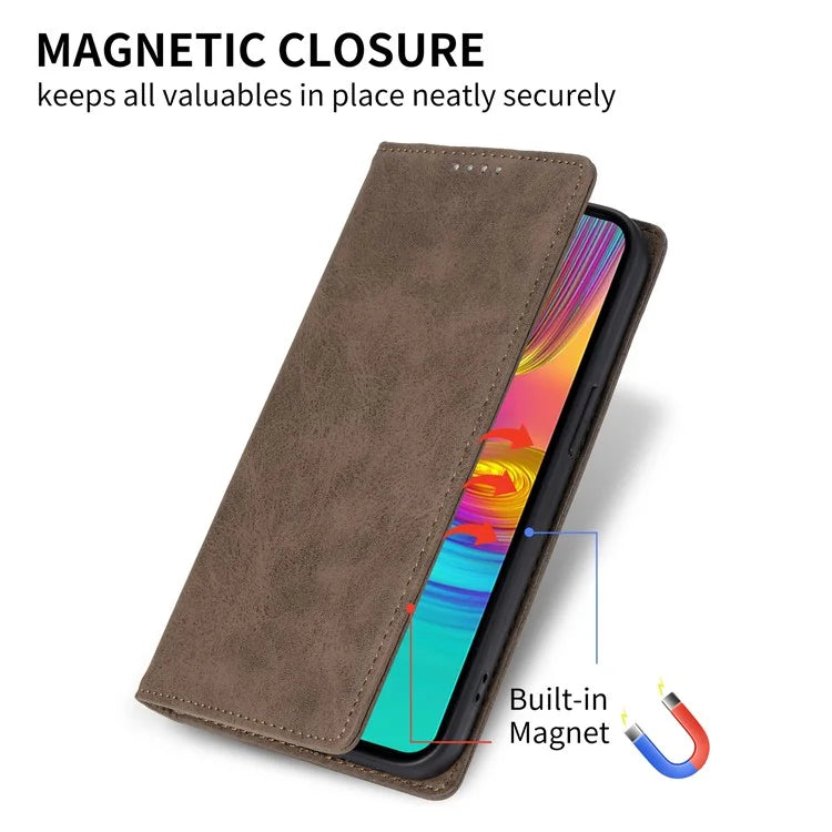 DF-05 For Samsung Galaxy A16 5G Wallet Case RFID Blocking PU Leather Phone Cover