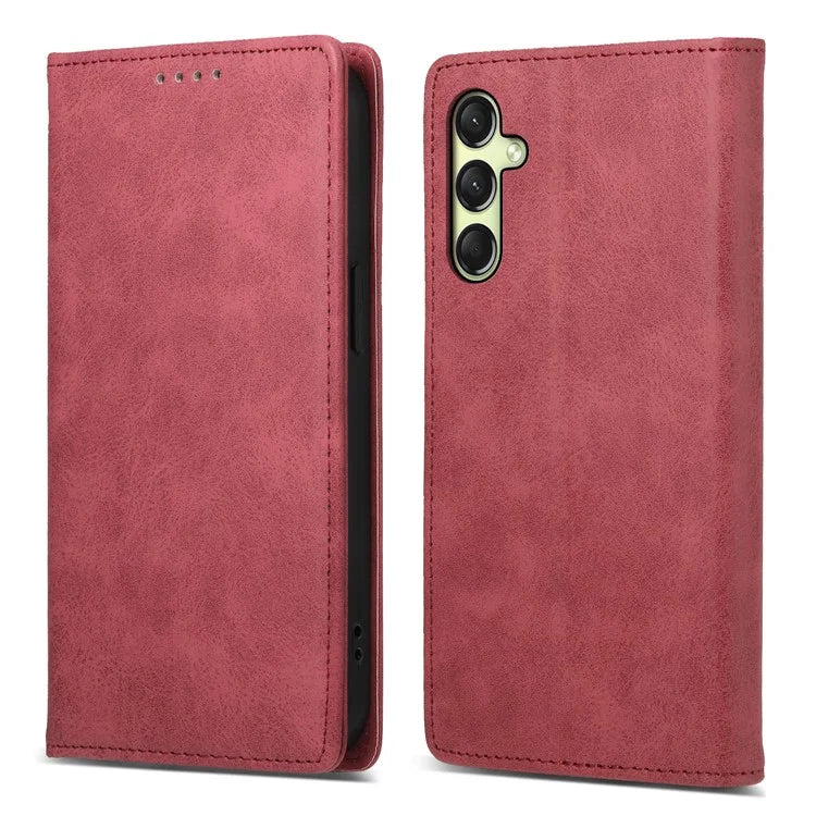 DF-05 For Samsung Galaxy A16 5G Wallet Case RFID Blocking PU Leather Phone Cover