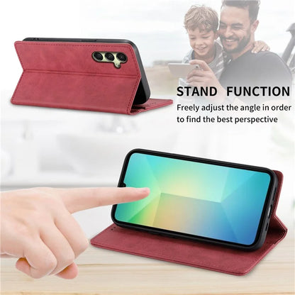 DF-05 For Samsung Galaxy A16 5G Wallet Case RFID Blocking PU Leather Phone Cover