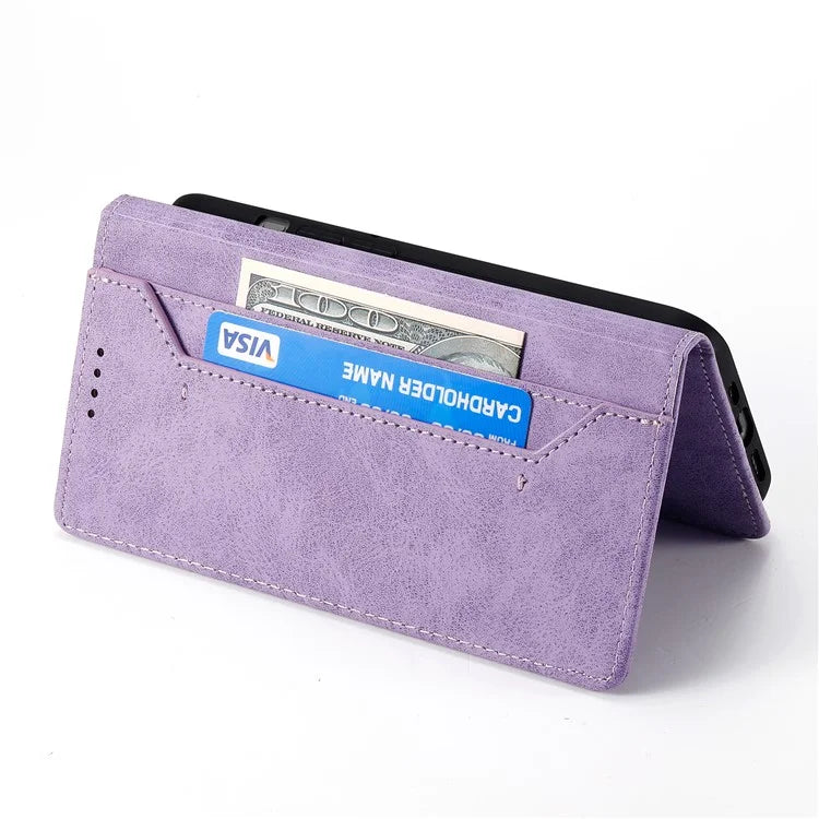 DF-05 For Samsung Galaxy A16 5G Wallet Case RFID Blocking PU Leather Phone Cover