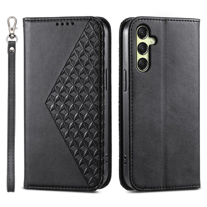 For Samsung Galaxy A16 5G Case Calf Texture PU Leather Phone Cover with Wallet