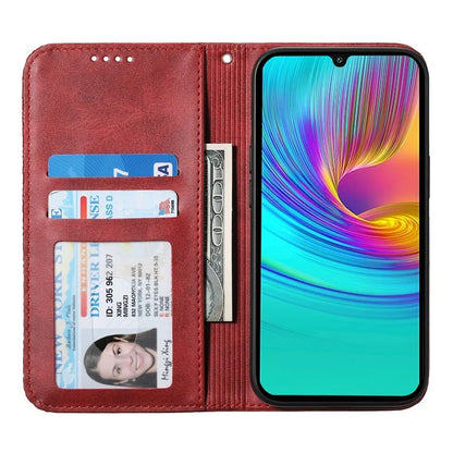 For Samsung Galaxy A16 5G Case Calf Texture PU Leather Phone Cover with Wallet