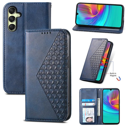 For Samsung Galaxy A16 5G Case Calf Texture PU Leather Phone Cover with Wallet