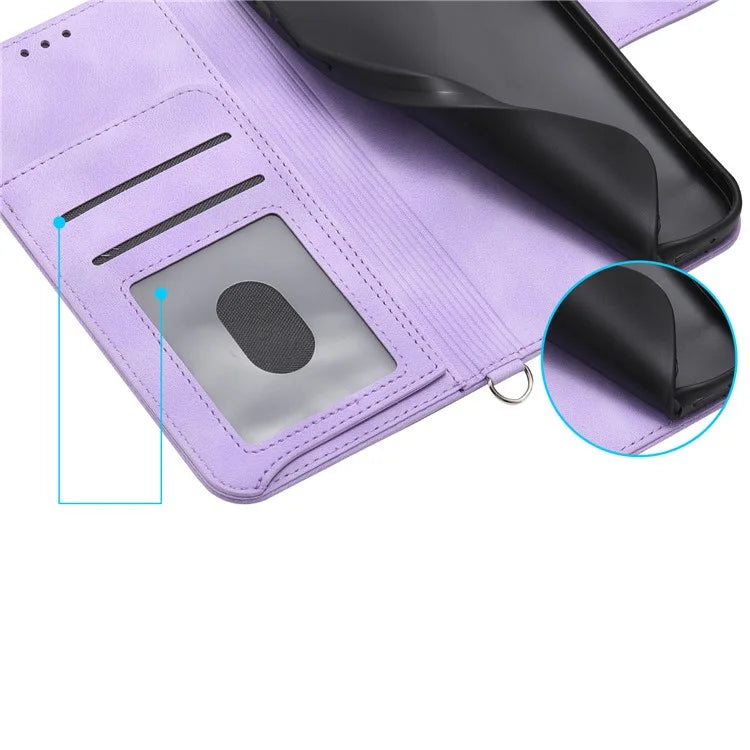 For Samsung Galaxy A16 5G Case Flower Pattern PU Leather Wallet Phone Cover with Strap