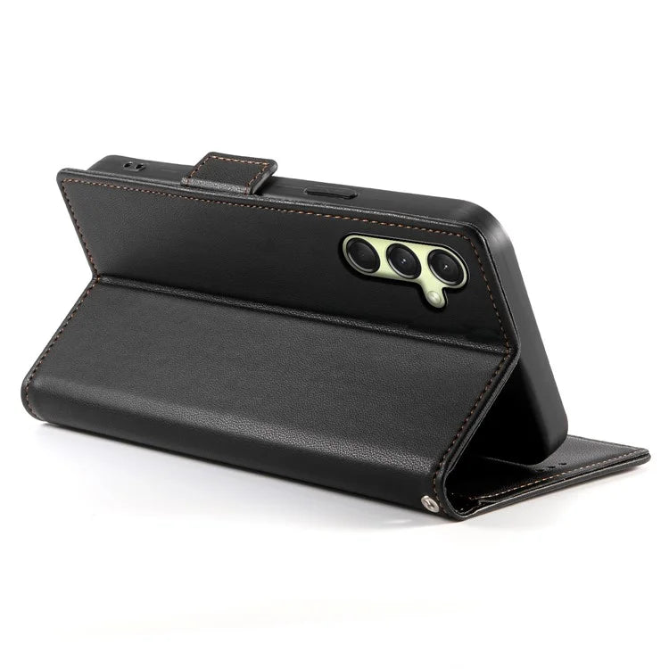 DF-010 For Samsung Galaxy A16 5G Stand Case PU Leather Wallet Phone Cover