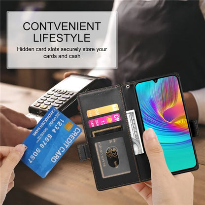 DF-010 For Samsung Galaxy A16 5G Stand Case PU Leather Wallet Phone Cover