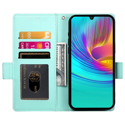 DF-010 For Samsung Galaxy A16 5G Stand Case PU Leather Wallet Phone Cover