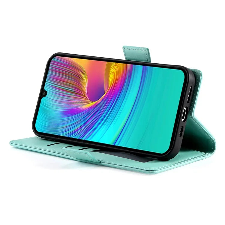DF-010 For Samsung Galaxy A16 5G Stand Case PU Leather Wallet Phone Cover