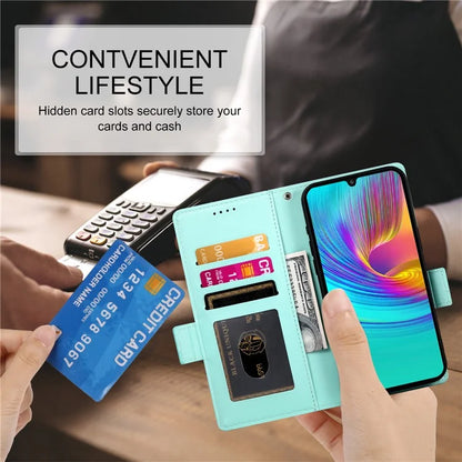 DF-010 For Samsung Galaxy A16 5G Stand Case PU Leather Wallet Phone Cover