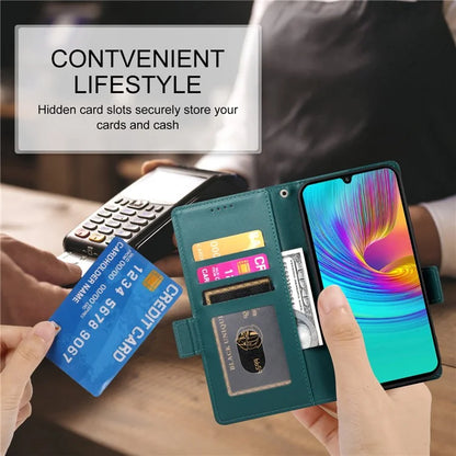 DF-010 For Samsung Galaxy A16 5G Stand Case PU Leather Wallet Phone Cover