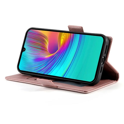 DF-010 For Samsung Galaxy A16 5G Stand Case PU Leather Wallet Phone Cover