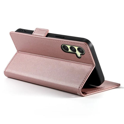 DF-010 For Samsung Galaxy A16 5G Stand Case PU Leather Wallet Phone Cover