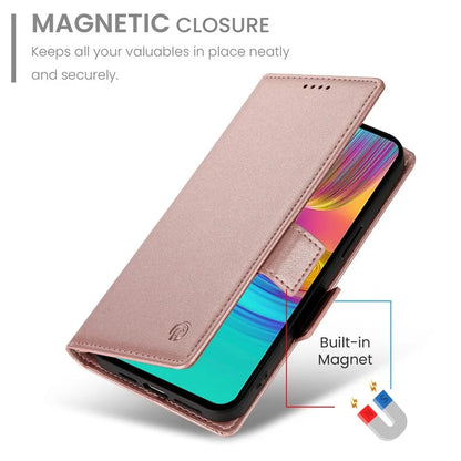 DF-010 For Samsung Galaxy A16 5G Stand Case PU Leather Wallet Phone Cover