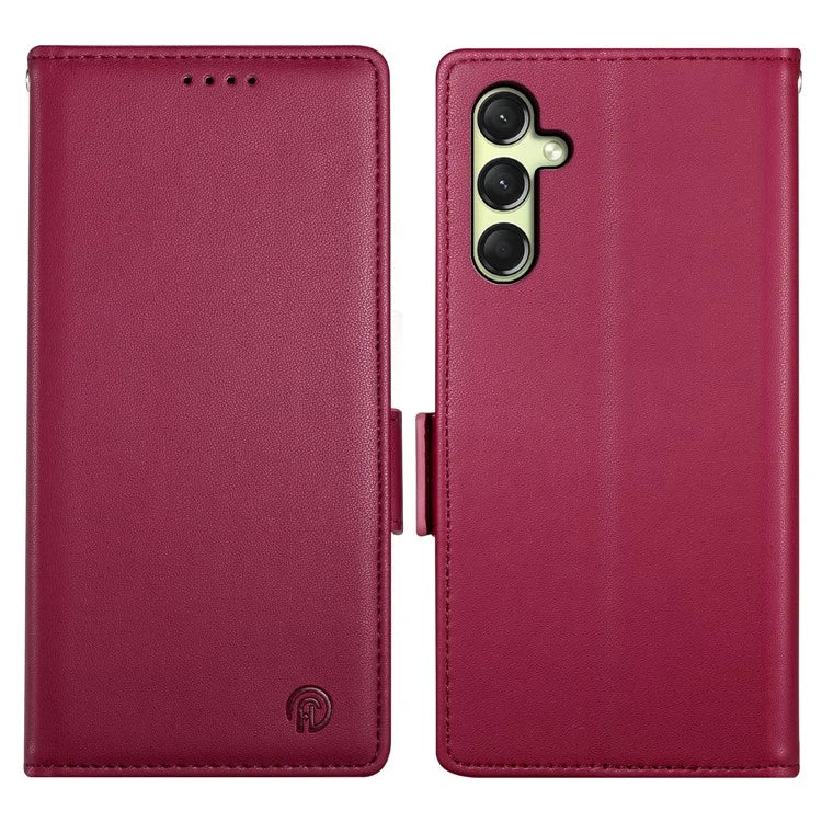 DF-010 For Samsung Galaxy A16 5G Stand Case PU Leather Wallet Phone Cover
