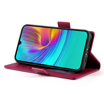 DF-010 For Samsung Galaxy A16 5G Stand Case PU Leather Wallet Phone Cover