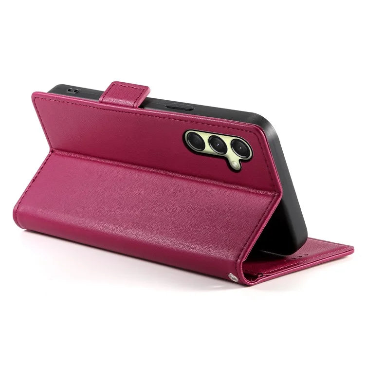 DF-010 For Samsung Galaxy A16 5G Stand Case PU Leather Wallet Phone Cover