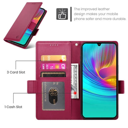 DF-010 For Samsung Galaxy A16 5G Stand Case PU Leather Wallet Phone Cover