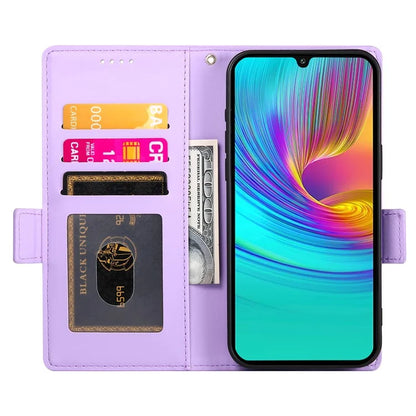 DF-010 For Samsung Galaxy A16 5G Stand Case PU Leather Wallet Phone Cover