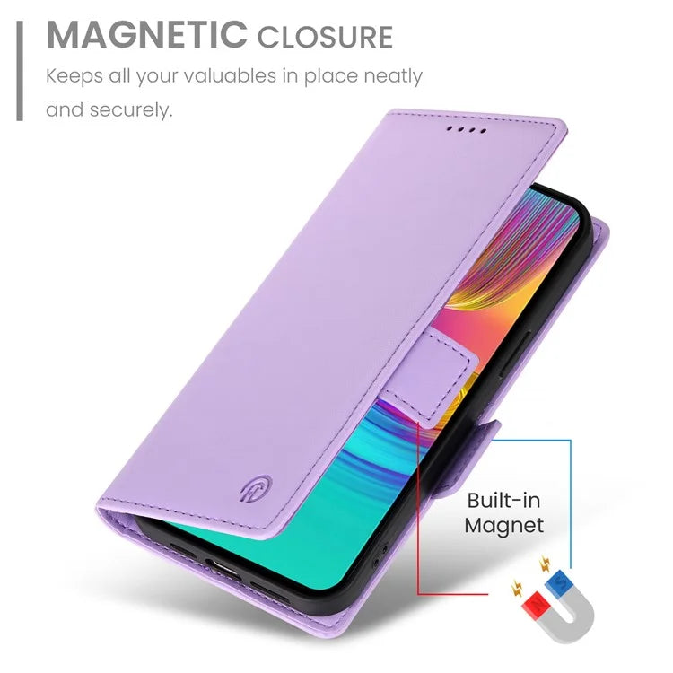 DF-010 For Samsung Galaxy A16 5G Stand Case PU Leather Wallet Phone Cover