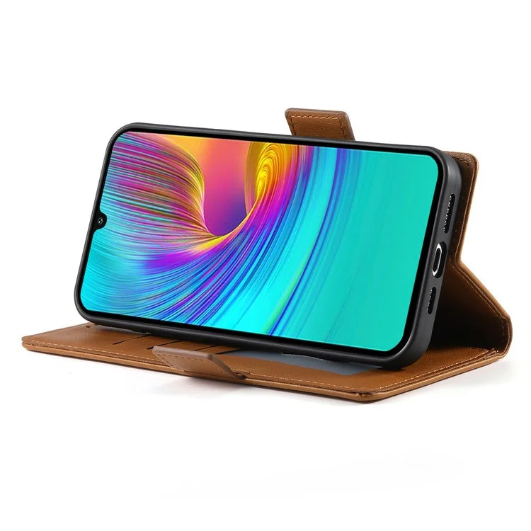 DF-010 For Samsung Galaxy A16 5G Stand Case PU Leather Wallet Phone Cover