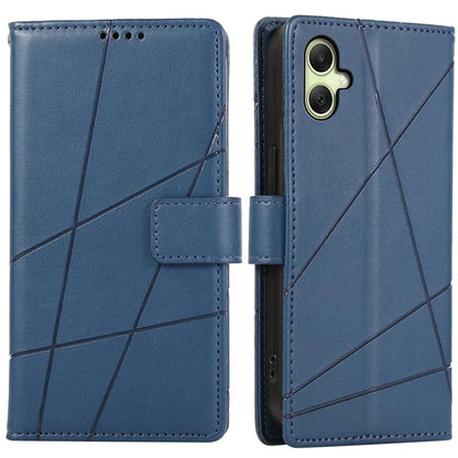 DF-06 For Samsung Galaxy A06 Phone Case Line Imprint Leather Wallet Cover