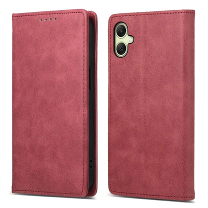 DF-05 For Samsung Galaxy A06 Wallet Case RFID Blocking PU Leather Phone Cover