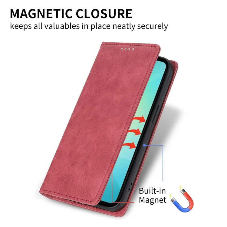 DF-05 For Samsung Galaxy A06 Wallet Case RFID Blocking PU Leather Phone Cover