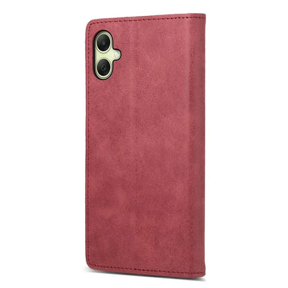 DF-05 For Samsung Galaxy A06 Wallet Case RFID Blocking PU Leather Phone Cover