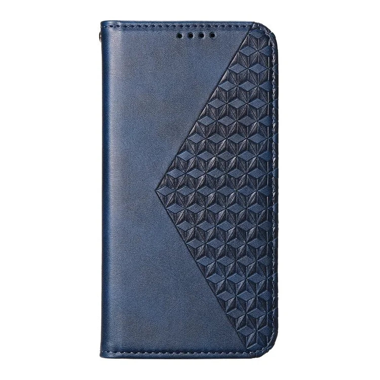 For Samsung Galaxy A06 Case Calf Texture PU Leather Phone Cover with Wallet