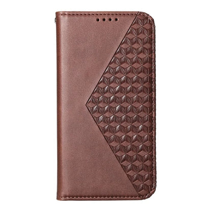 For Samsung Galaxy A06 Case Calf Texture PU Leather Phone Cover with Wallet