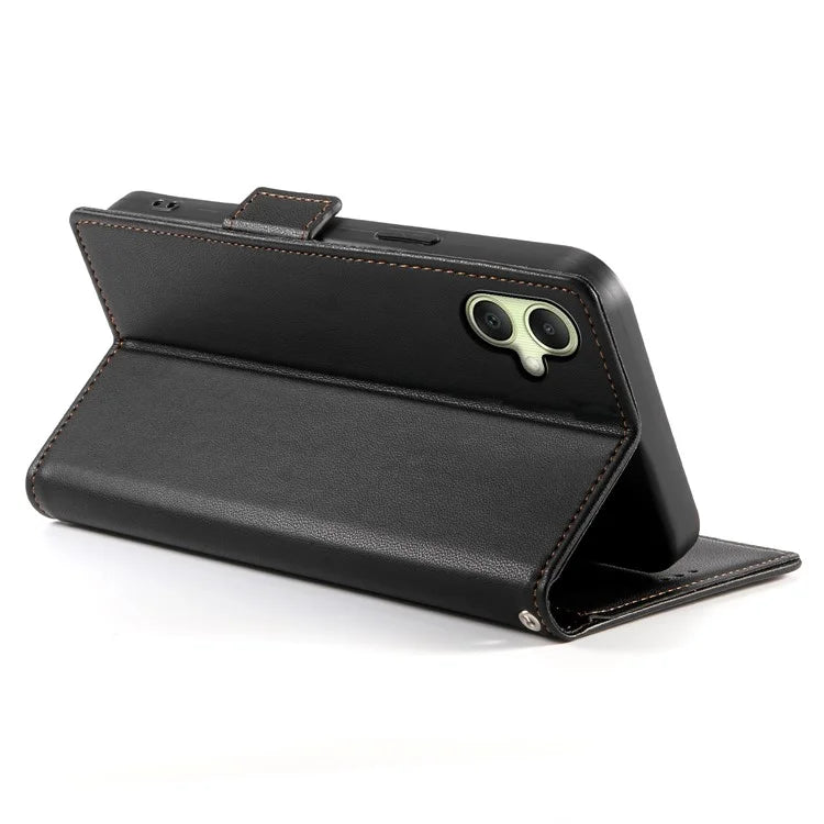 DF-010 For Samsung Galaxy A06 Stand Case PU Leather Wallet Phone Cover