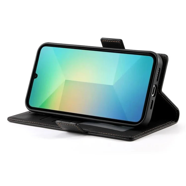 DF-010 For Samsung Galaxy A06 Stand Case PU Leather Wallet Phone Cover