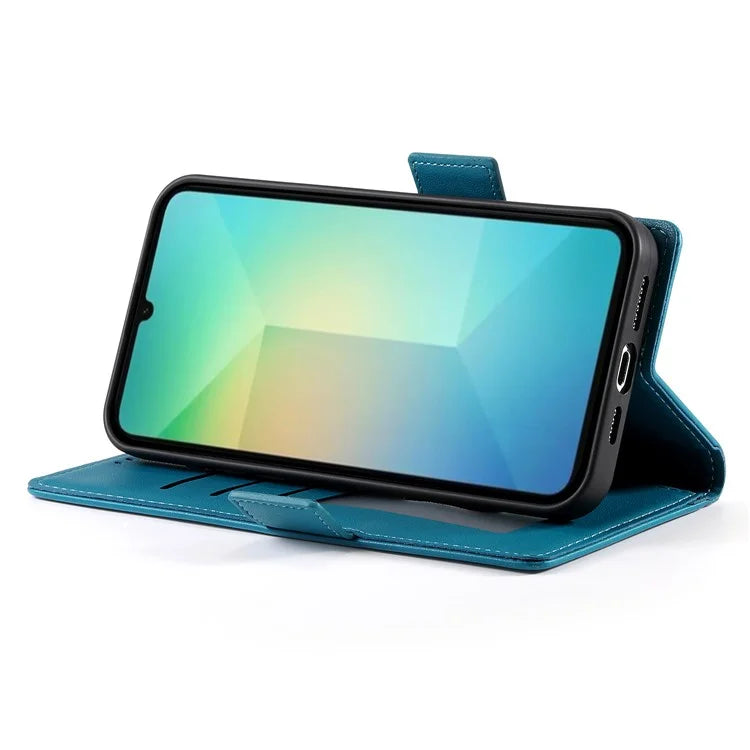 DF-010 For Samsung Galaxy A06 Stand Case PU Leather Wallet Phone Cover