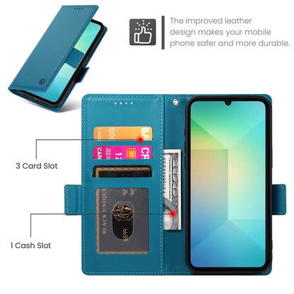 DF-010 For Samsung Galaxy A06 Stand Case PU Leather Wallet Phone Cover