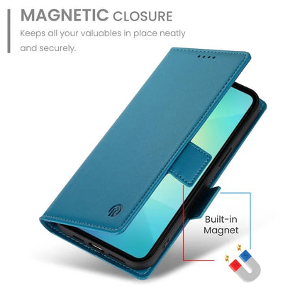 DF-010 For Samsung Galaxy A06 Stand Case PU Leather Wallet Phone Cover