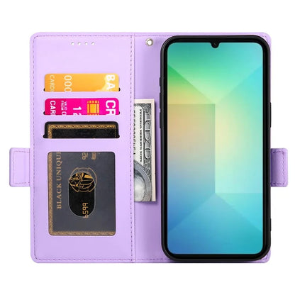 DF-010 For Samsung Galaxy A06 Stand Case PU Leather Wallet Phone Cover