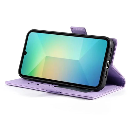 DF-010 For Samsung Galaxy A06 Stand Case PU Leather Wallet Phone Cover