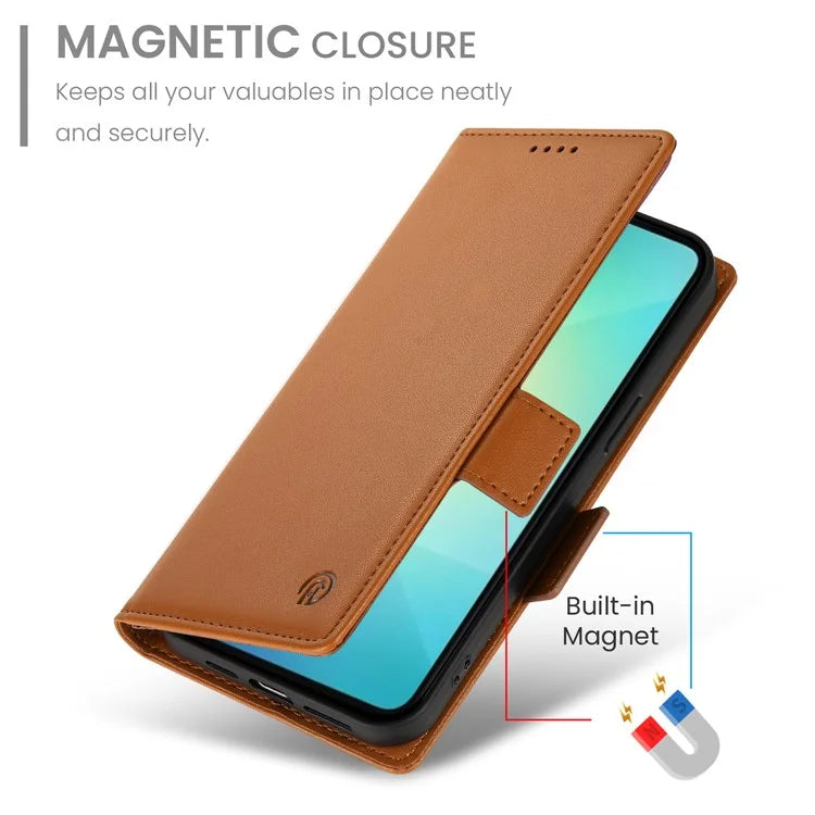 DF-010 For Samsung Galaxy A06 Stand Case PU Leather Wallet Phone Cover