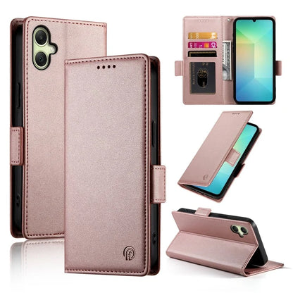 DF-010 For Samsung Galaxy A06 Stand Case PU Leather Wallet Phone Cover