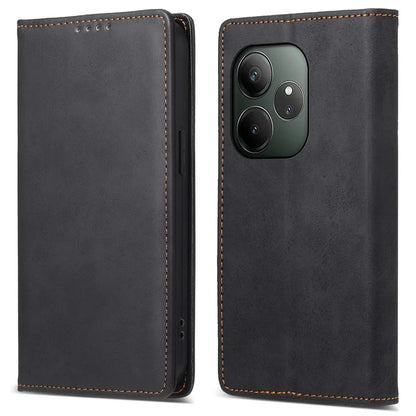 DF-05 For Realme GT 6 5G Wallet Case RFID Blocking PU Leather Phone Cover