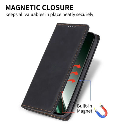DF-05 For Realme GT 6 5G Wallet Case RFID Blocking PU Leather Phone Cover
