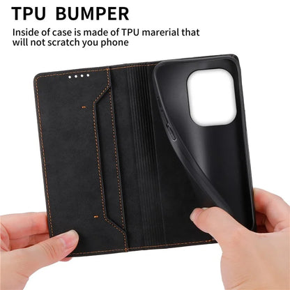 DF-05 For Realme GT 6 5G Wallet Case RFID Blocking PU Leather Phone Cover